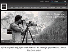 Tablet Screenshot of gitzo.ekgfoto.cz